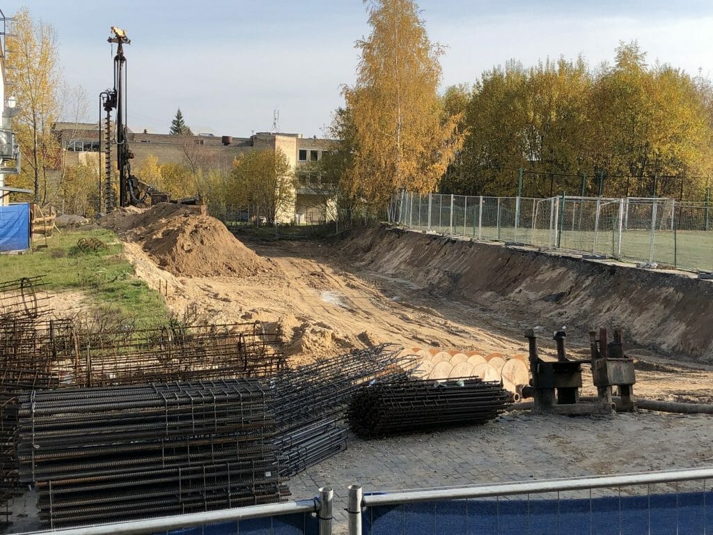 Paukščių takas 1 etapas (Ozo g. 41) - Multi apartment - construction photos