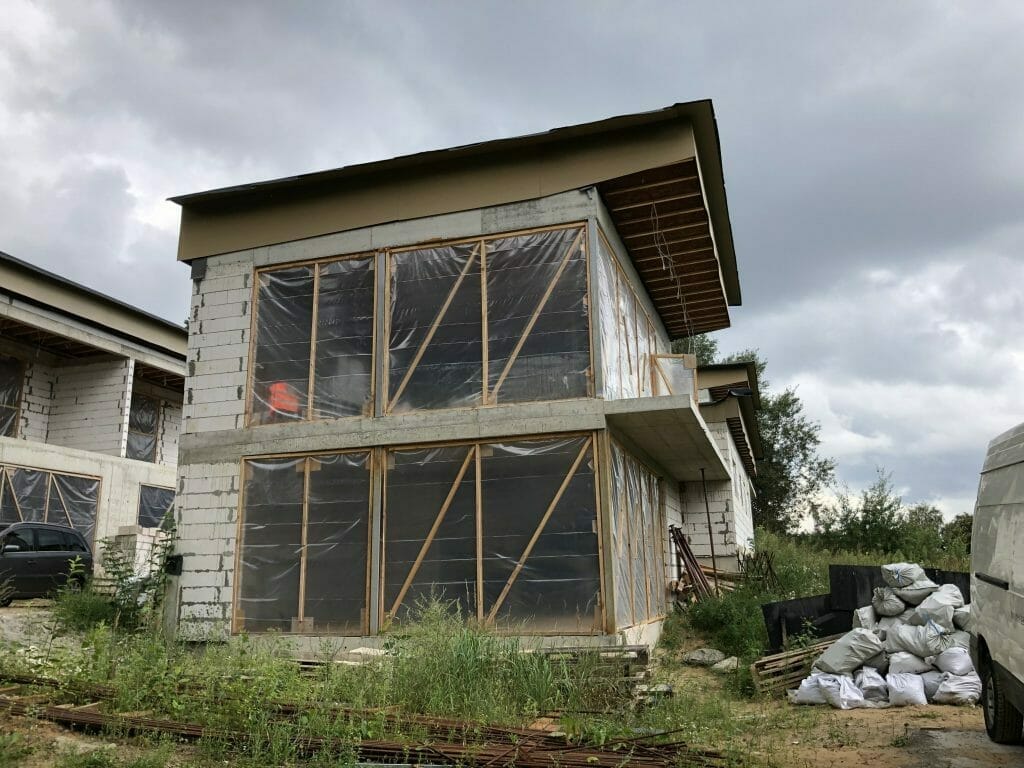 Terasų g. 19 (Terasų g. 19) - Rindu mājas - būvdarbu attēli