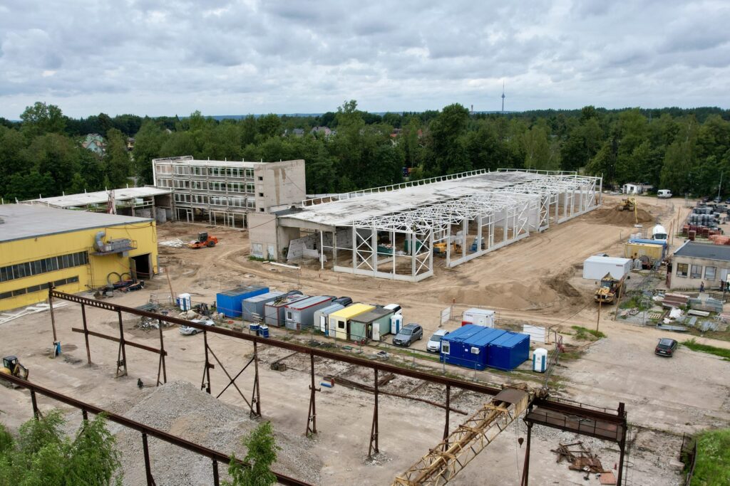 eMarket City 1 etapas (Eišiškių pl. 36) - Shopping center, Warehouse / Distribution center - construction photos