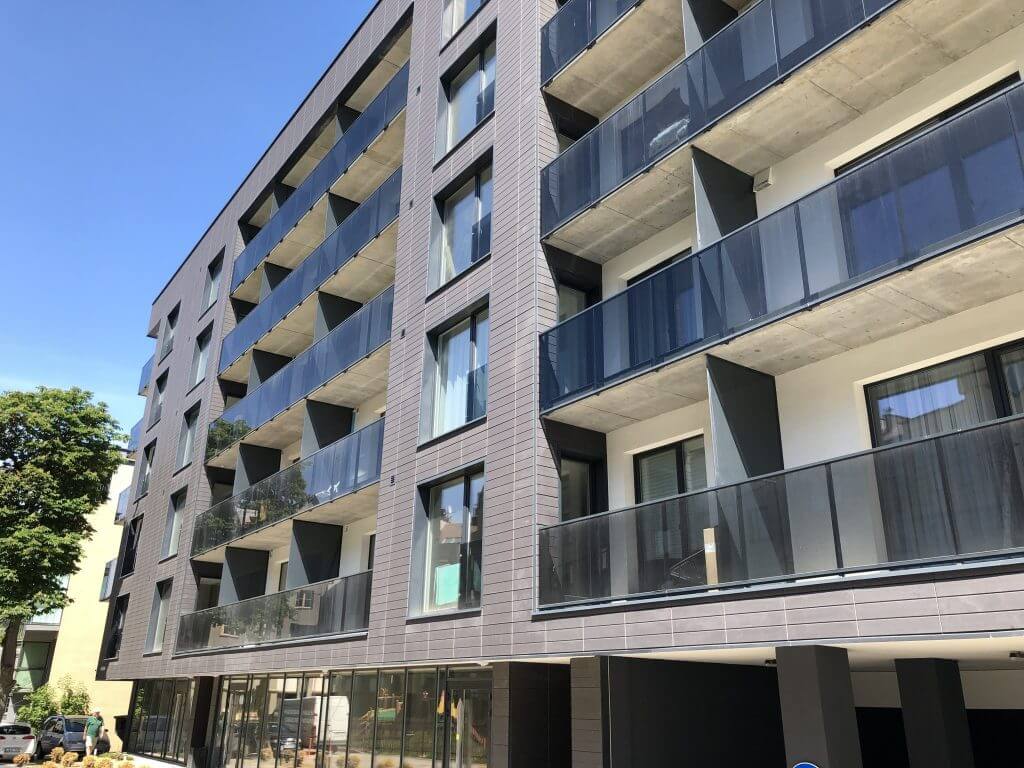 Centro duetas (Lvovo g. 81) - Multi apartment - construction photos