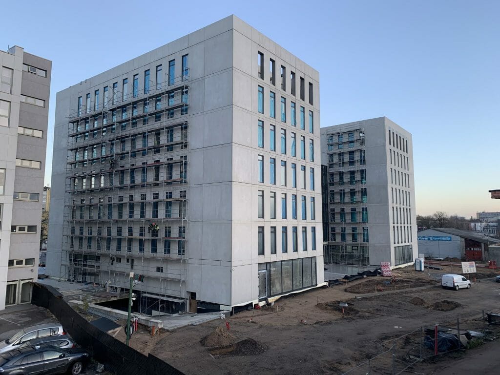 OFFICE 100 by Skraidenis (Panerių g. 49) - Office center - construction photos