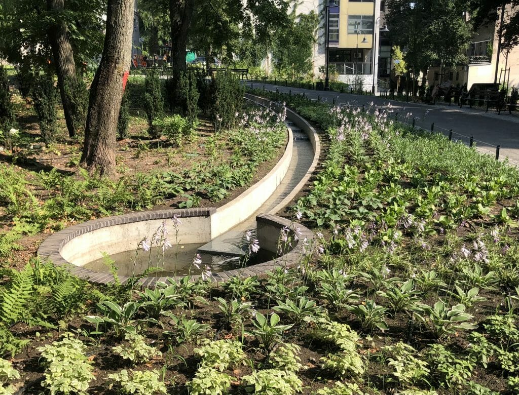 Reformatų parkas (Pylimo g.) - Parkas - statybų nuotraukos