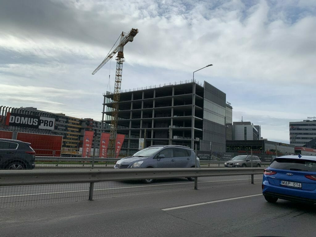 MERAKI A korpusas (Eitminų g. 3) - Office center - construction photos