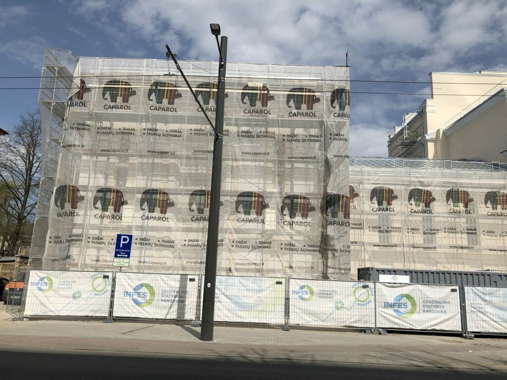 Kauno valstybinio muzikinio teatro remontas (Laisvės al. 91) - Kultuurikeskus - ehituse fotod