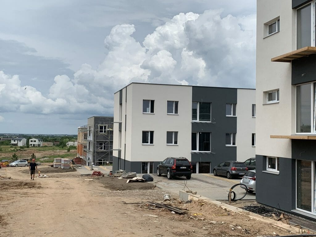 K. Čerbulėno g. 3 (K. Čerbulėno g. 3) - Daudzdzīvokļu nams - būvdarbu attēli