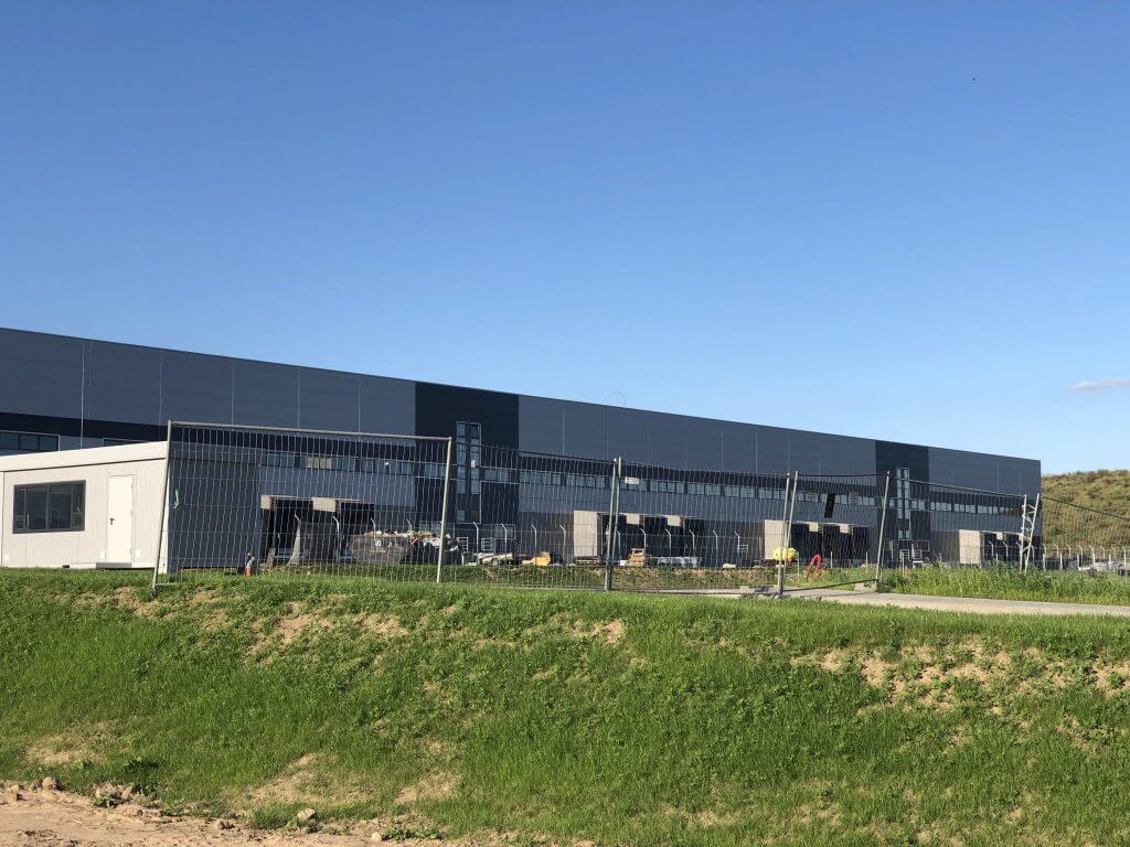 Liepkalnio industrinis parkas 1 etapas (Liepkalnio g. 172M) - Warehouse / Distribution center - construction photos