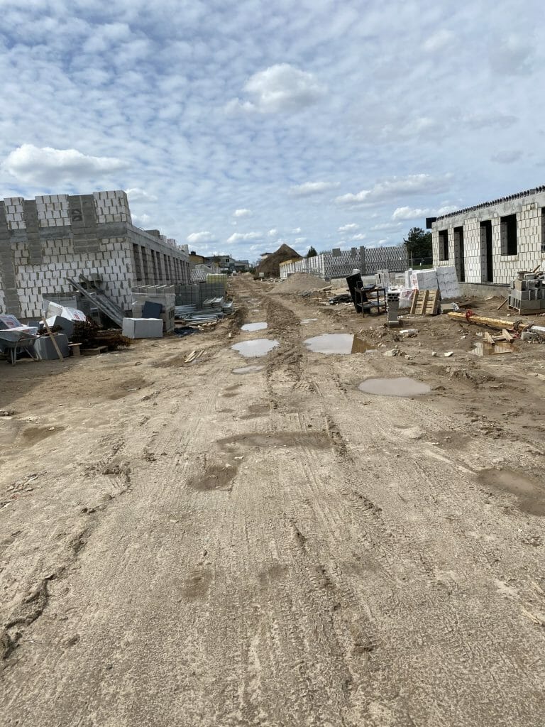 Naujoji Anglija 2.0 (Juodasis kel. 79N) - Row housing - construction photos