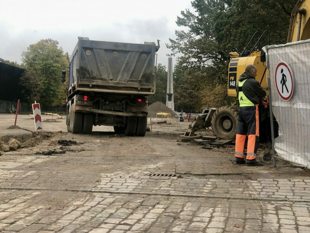 Sporto g. (Sporto g.) - Road - construction photos