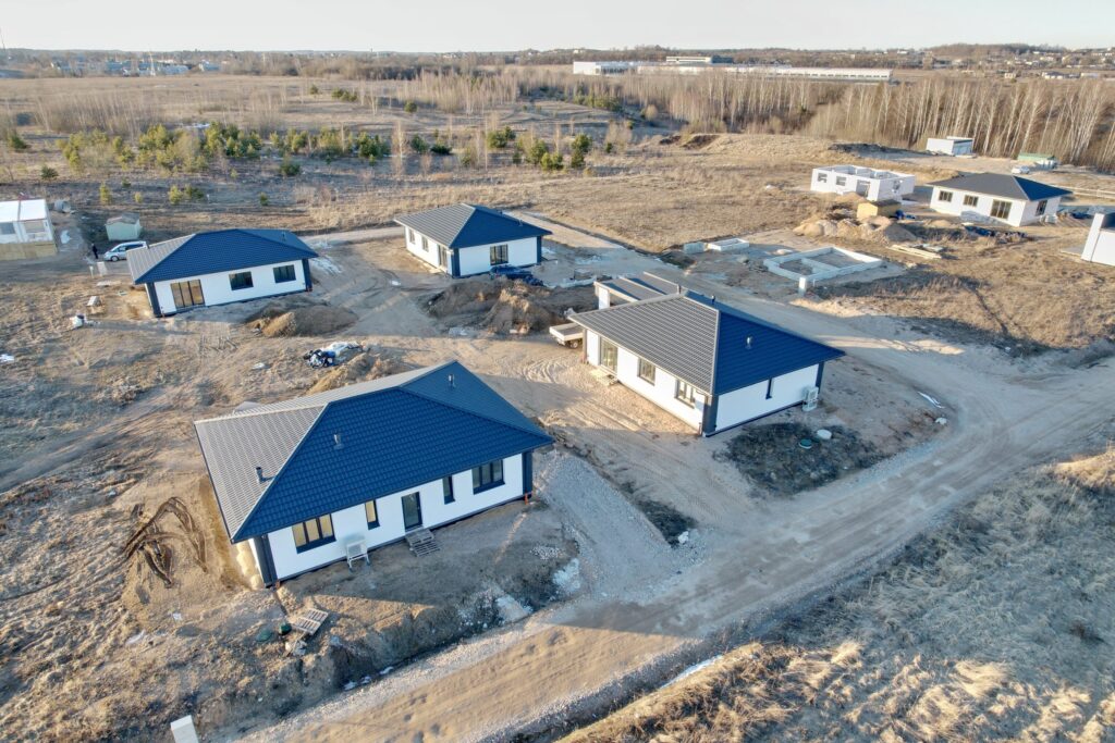 Liepų valdos (Liepų al.) - Land plots - construction photos