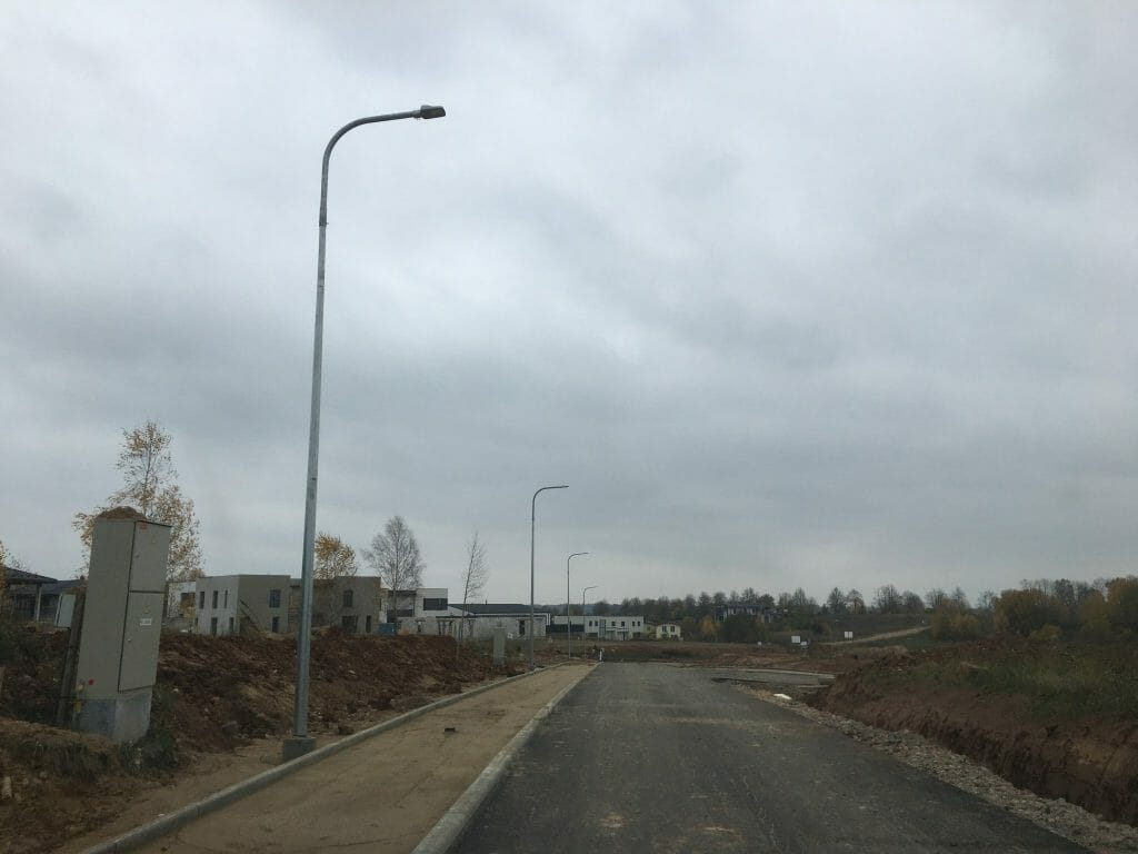 Vilniaus kalvos (Dusmenų g., Jovariškių g., Užutrakio g.) - Land plots - construction photos