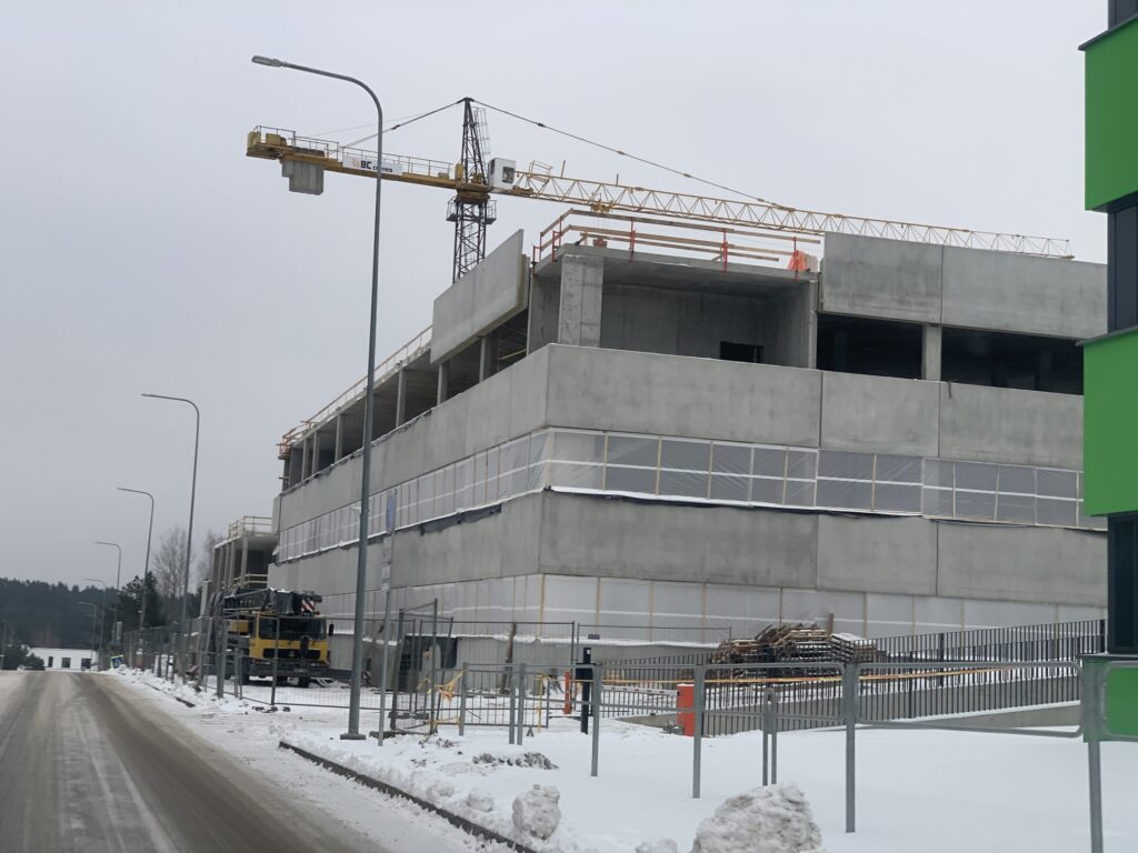 Vaikų pediatrijos II korpusas (Santariškių g. 7) - Hospital - construction photos