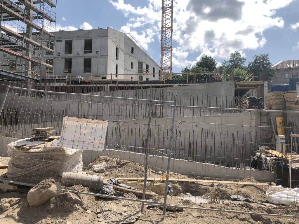 Verslo namai PAUPYS (Aukštaičių g.) - Office center - construction photos