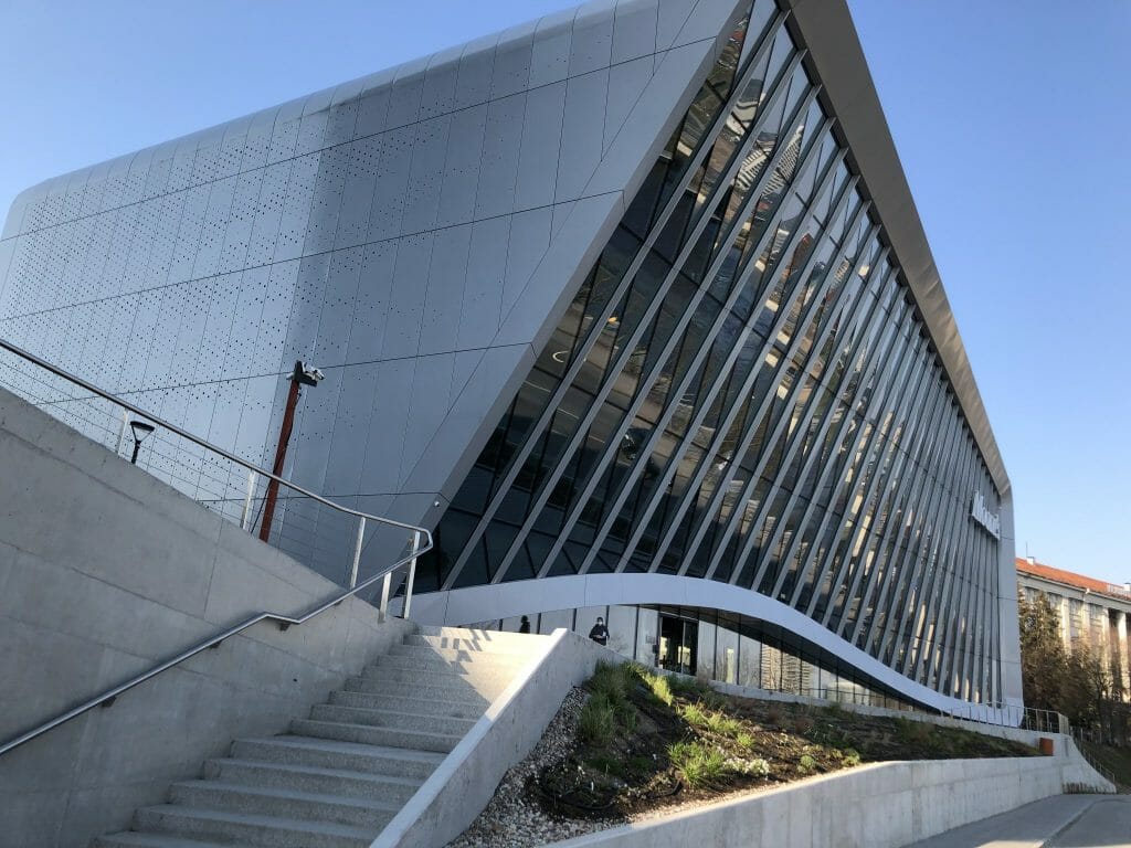 Green Hall 3 (Upės g. 9) - Office center - construction photos