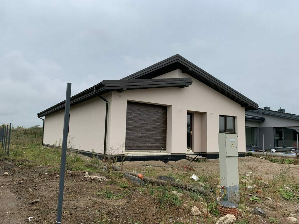 17 perlų (Uždaroji g.) - Private house community - construction photos