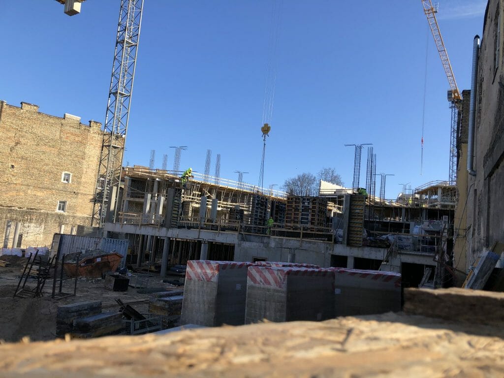 Renesanso (Sodų g. 6) - Multi apartment - construction photos