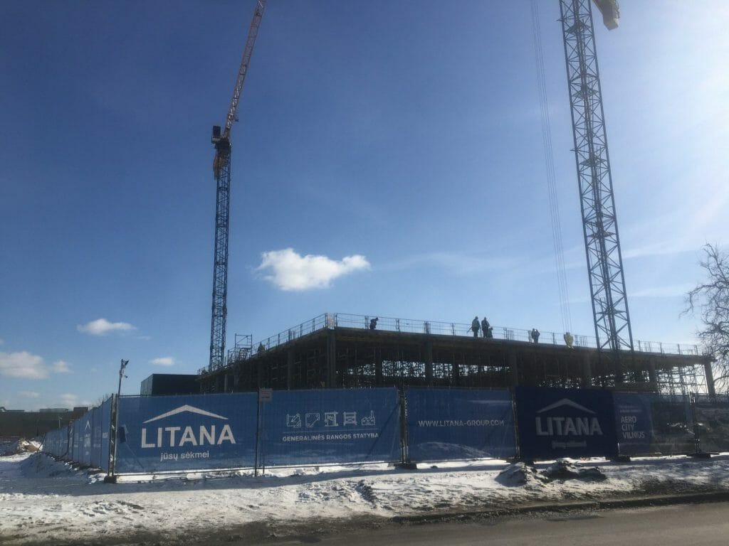 Aerocity Dariaus ir Girėno g. 34F (Dariaus ir Girėno g. 34F) - Office center - construction photos