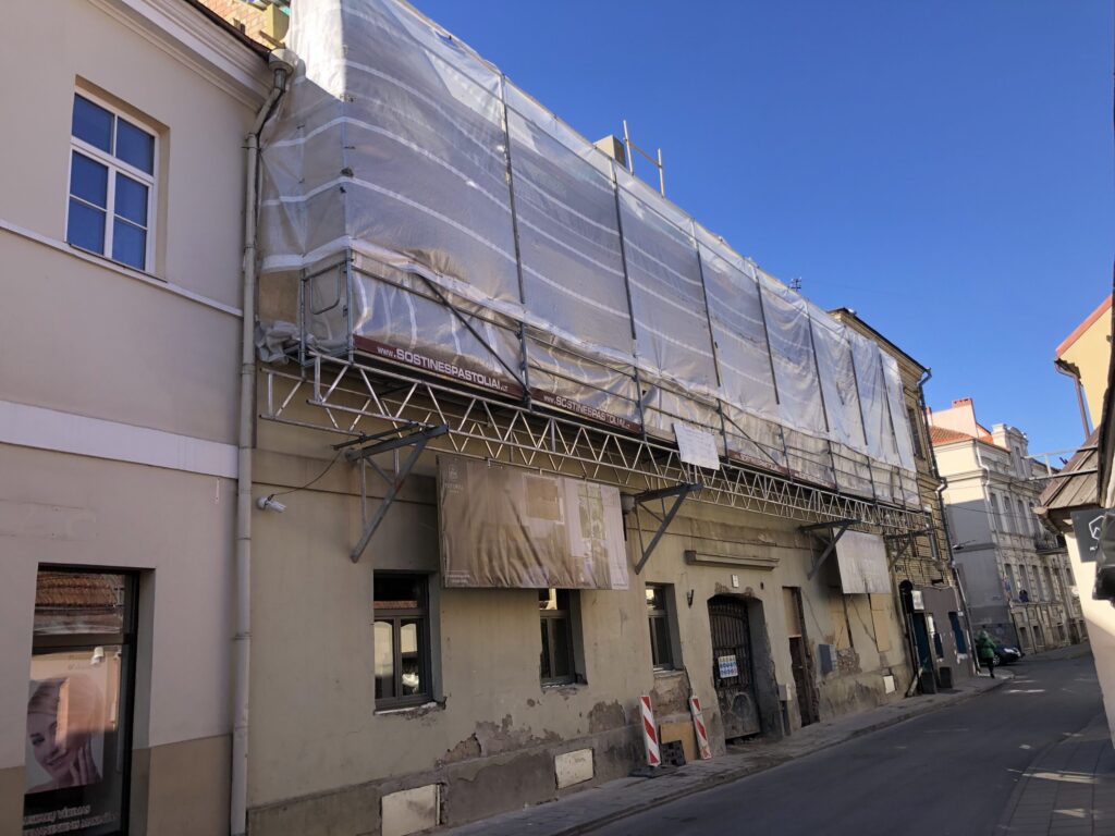 Totorių sodas (Totorių g. 13) - Multi apartment - construction photos