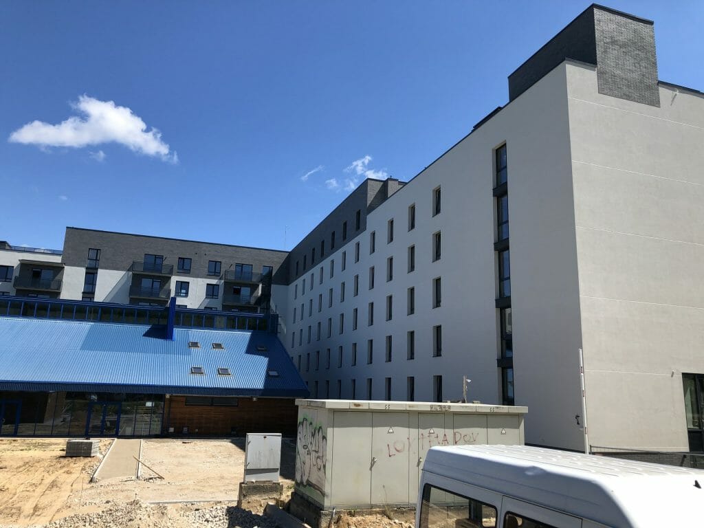 Paukščių takas 1 etapas (Ozo g. 41) - Multi apartment - construction photos