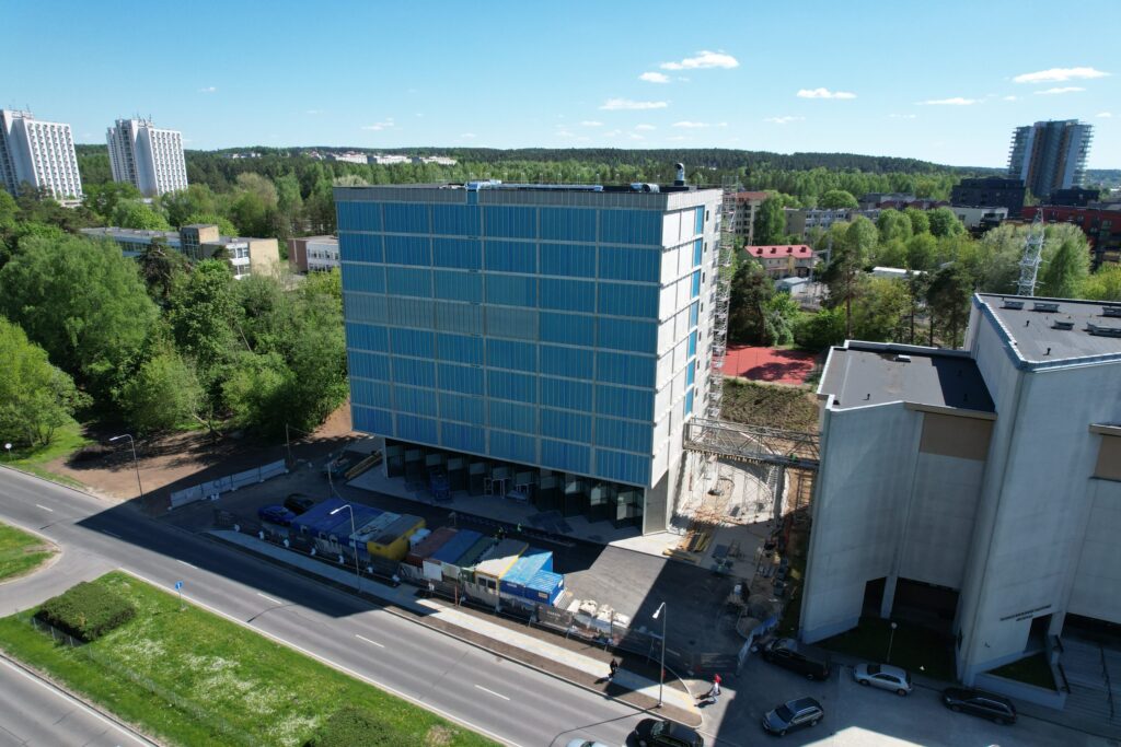 Centrinio archyvo priestatas (O. Milašiaus g. 23) - Administrative - construction photos