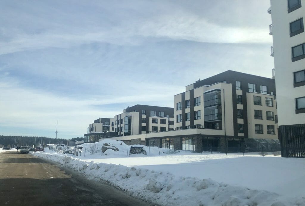 Bitėnų oazė 1-2 etapai (Bitėnų g. 3D, 1B) - Multi apartment - construction photos