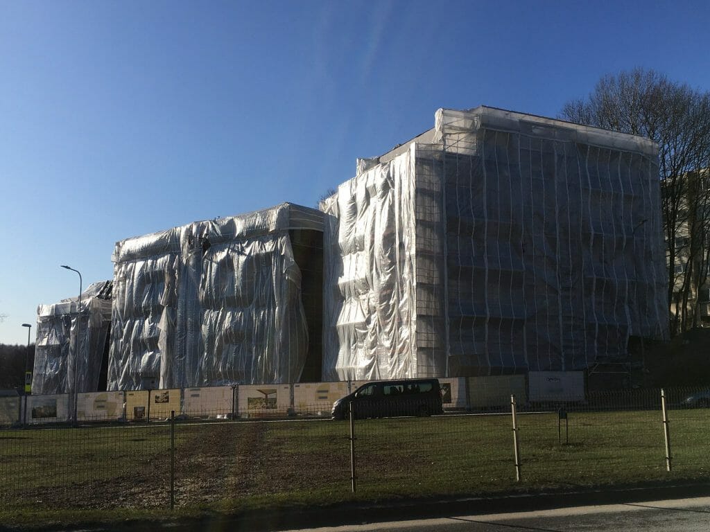 Kanso (Polocko g. 56) - Multi apartment - construction photos