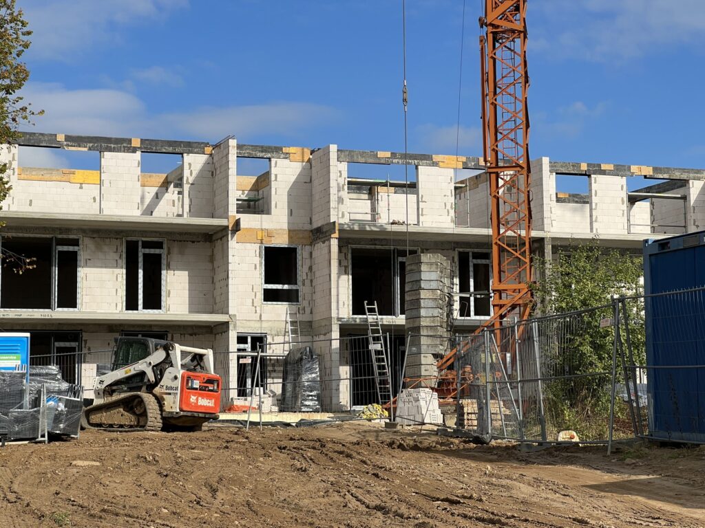 Simono namai (Simono Grunau g. 111) - Multi apartment - construction photos