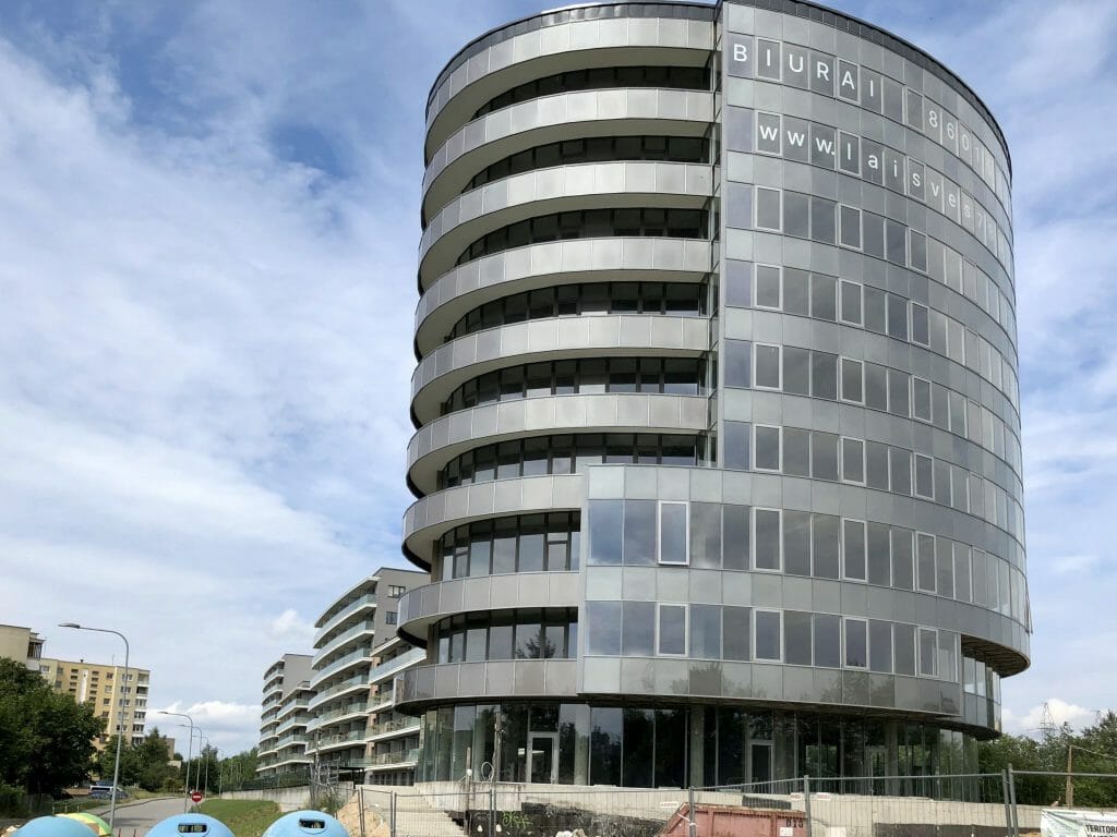 Laisvės 78B verslo centras (Laisvės pr. 78B) - Büroohoone - ehituse fotod