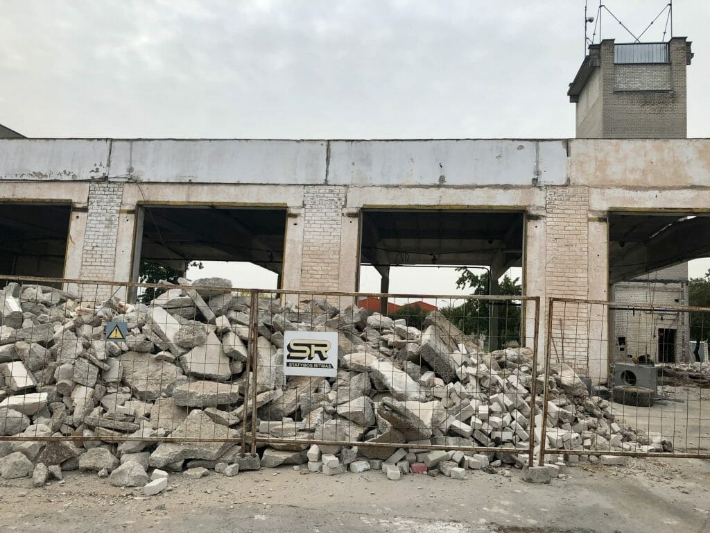 Kauno apskr. PGV 3-iosios komandos būstinė (Elektrėnų g. 12) - Administrative - construction photos
