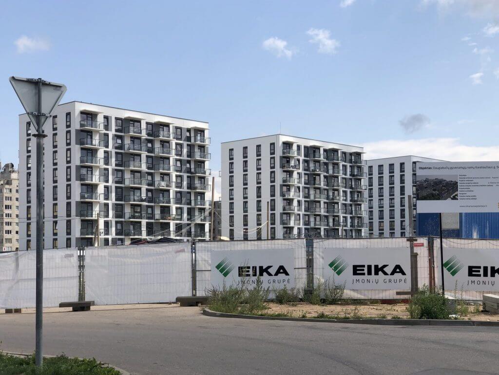 Karaliaučiaus kvartalas (Karaliaučiaus g. 7B) - Multi apartment - construction photos