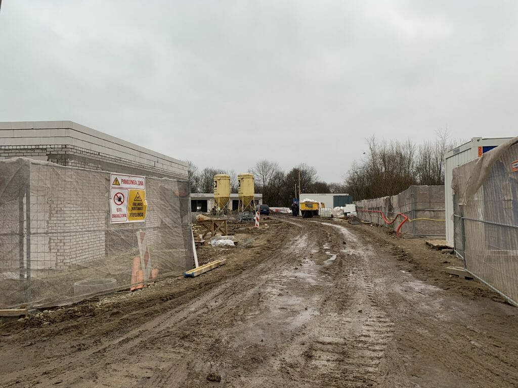 Vaikų darželis Sargėnų Dvaro g. 3 (Sargėnų Dvaro g. 3) - Primary and secondary education - construction photos