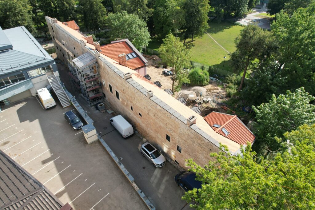 Reformatų Sinodo rūmai (Pylimo g. 7) - Multi apartment - construction photos