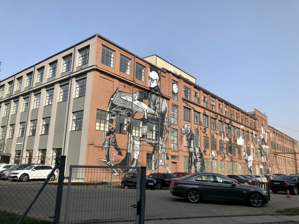 Drobės fabrikas (Drobės g. 62) - Office center - construction photos