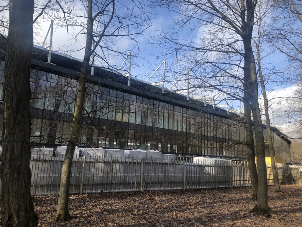 Dariaus ir Girėno stadionas (Perkūno al. 5) - Sports arena - construction photos