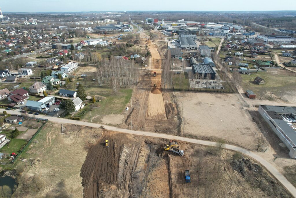 Kauno pietrytinis aplinkelis 1 etapas (Pietrytinis aplinkkelis) - Road - construction photos