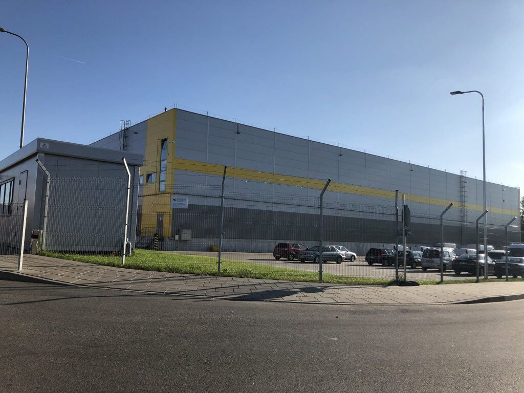 Liepkalnio industrinis parkas 1 etapas (Liepkalnio g. 172M) - Warehouse / Distribution center - construction photos