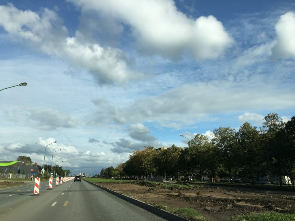 Baltijos pr. žiedinė sankryža (Baltijos pr., Šilutės pl.) - Road - construction photos