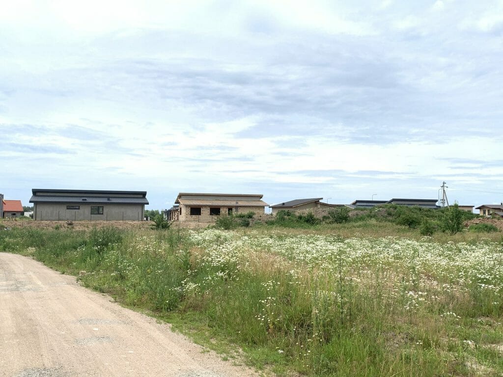 17 perlų (Uždaroji g.) - Private house community - construction photos