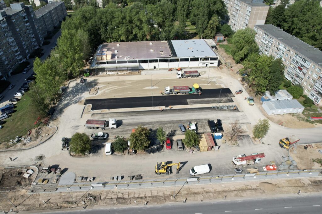 LIDL Statybininkų pr. (Statybininkų pr. 18) - Food store - construction photos
