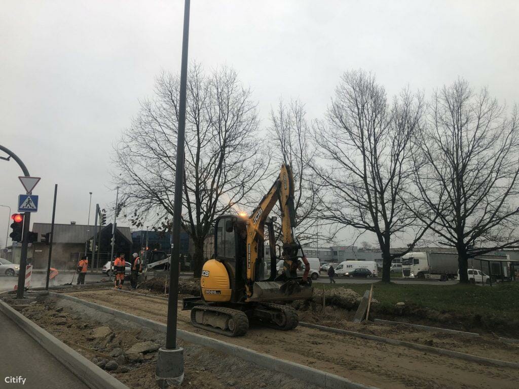 Europos pr. nuo Kalvarijos g. iki Veiverių g (Europos pr.) - Street - construction photos