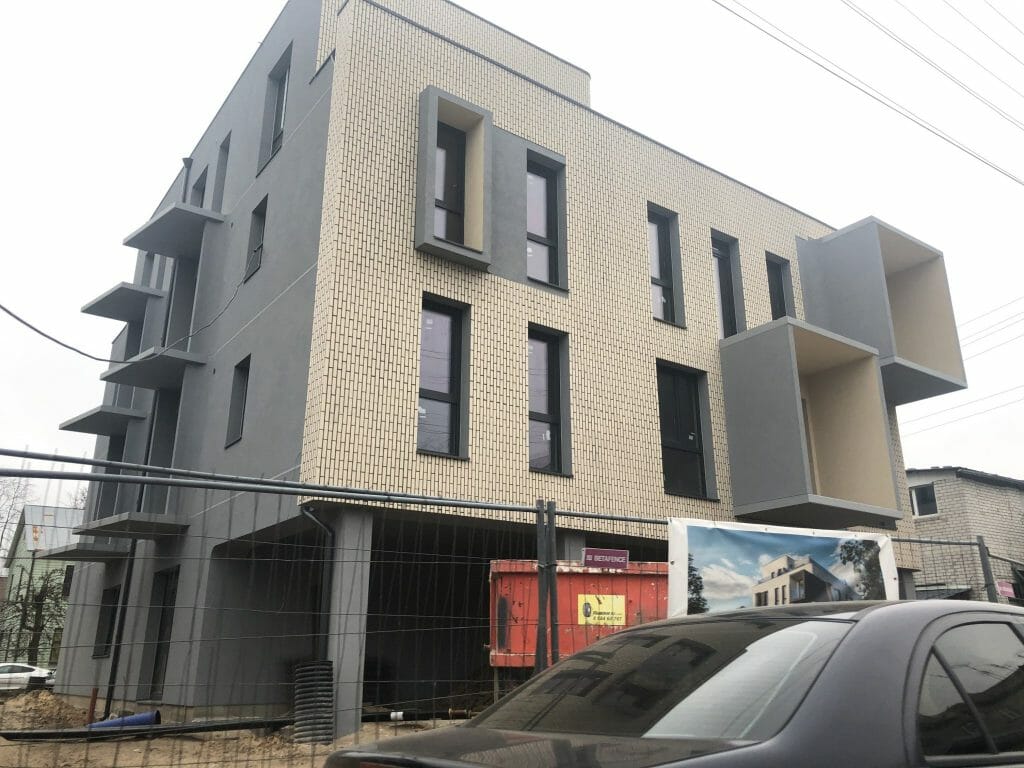 Tvirtovės 72 (Tvirtovės al. 72) - Multi apartment - construction photos