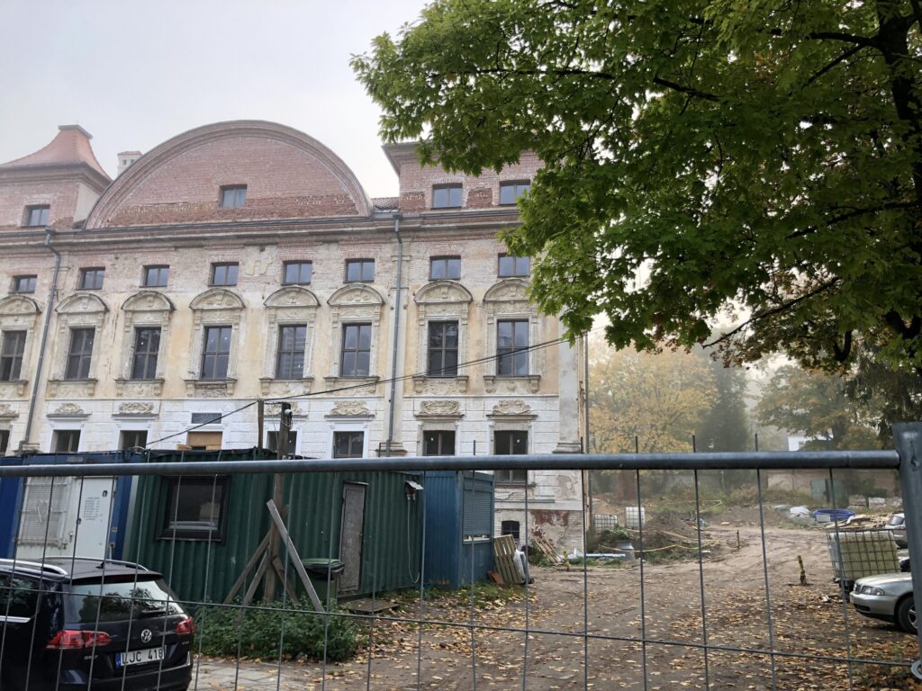 Sapiegų rūmai (L. Sapiegos g. 13) - Cultural center - construction photos