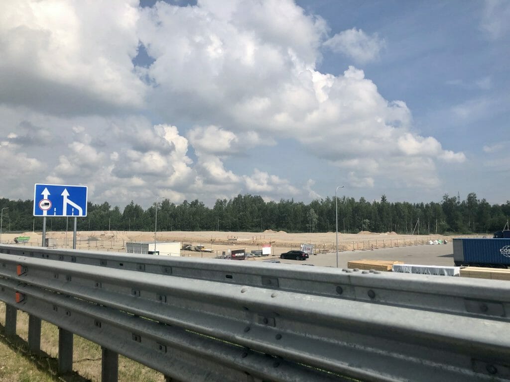 Kauno logistikos centras (Martinavos g. 8) - Warehouse / Distribution center - construction photos