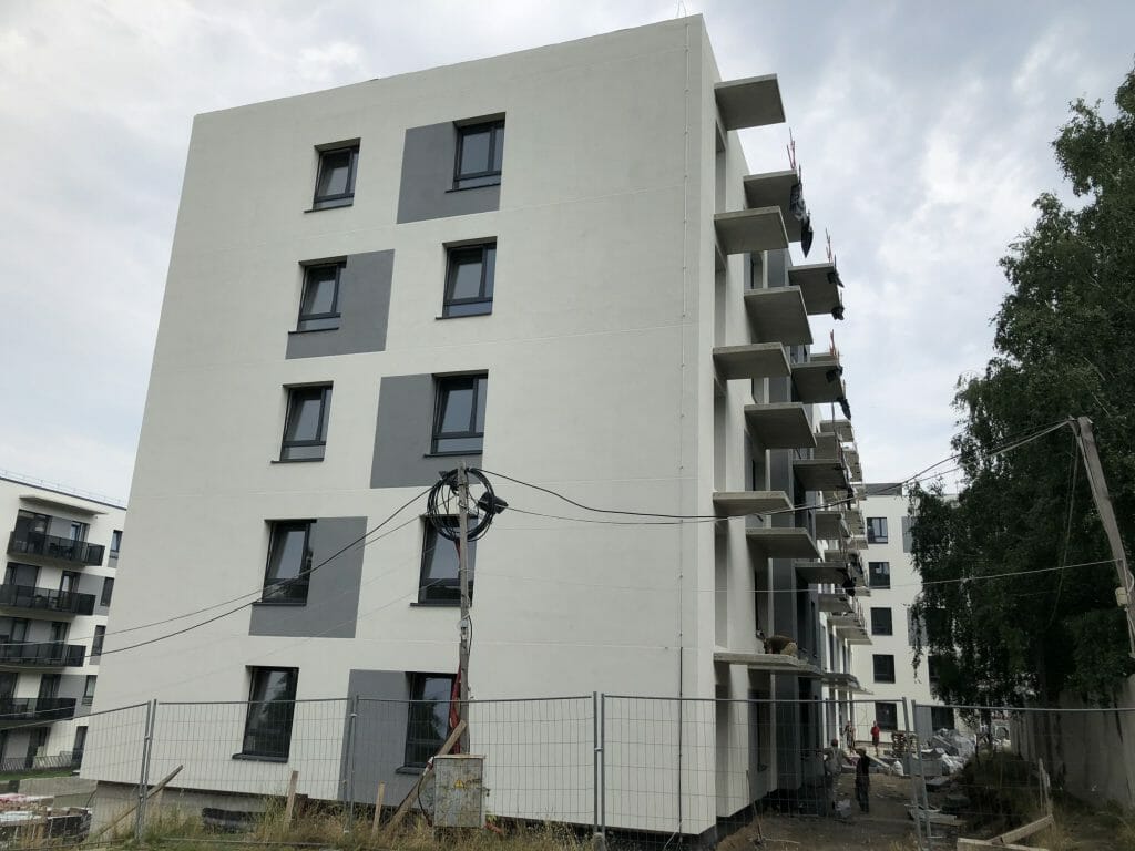 Kavoliuko 14 (A. P. Kavoliuko g. 14) - Multi apartment - construction photos