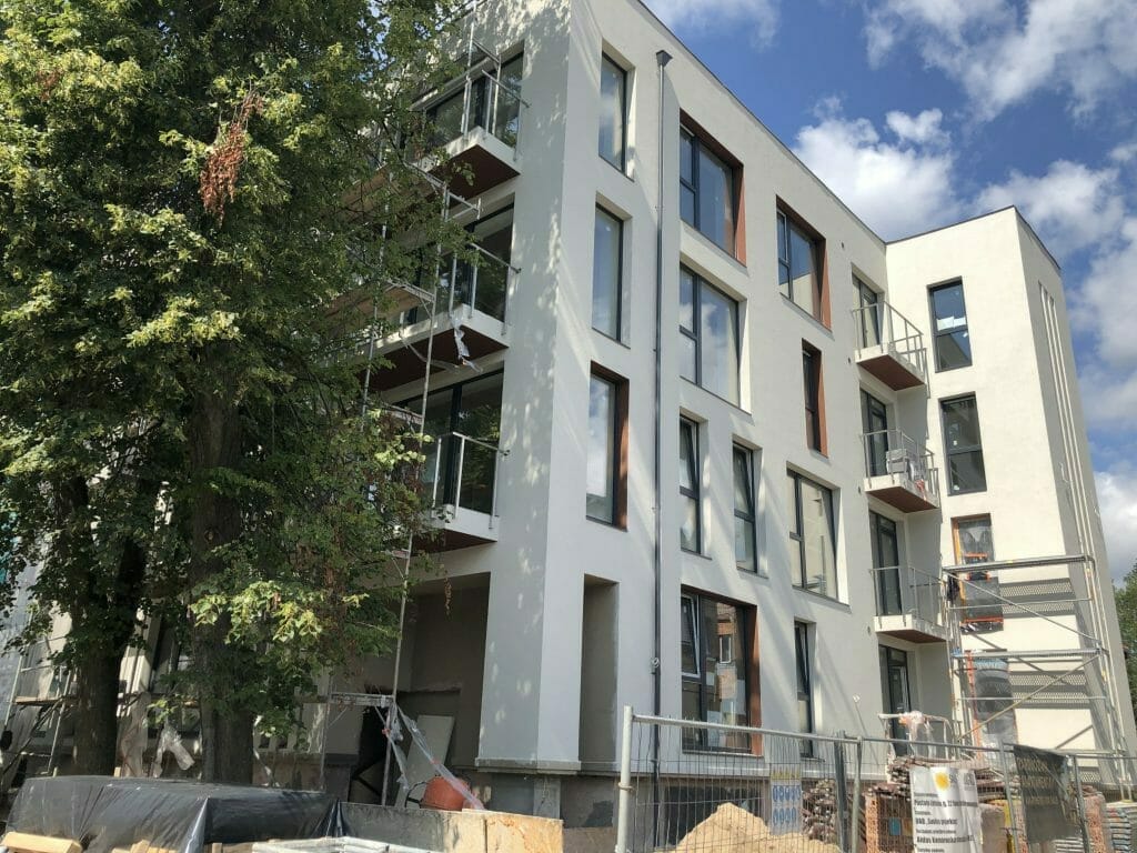 Kauko apartamentai (Lietuvių g. 22) - Daugiabutis - statybų nuotraukos