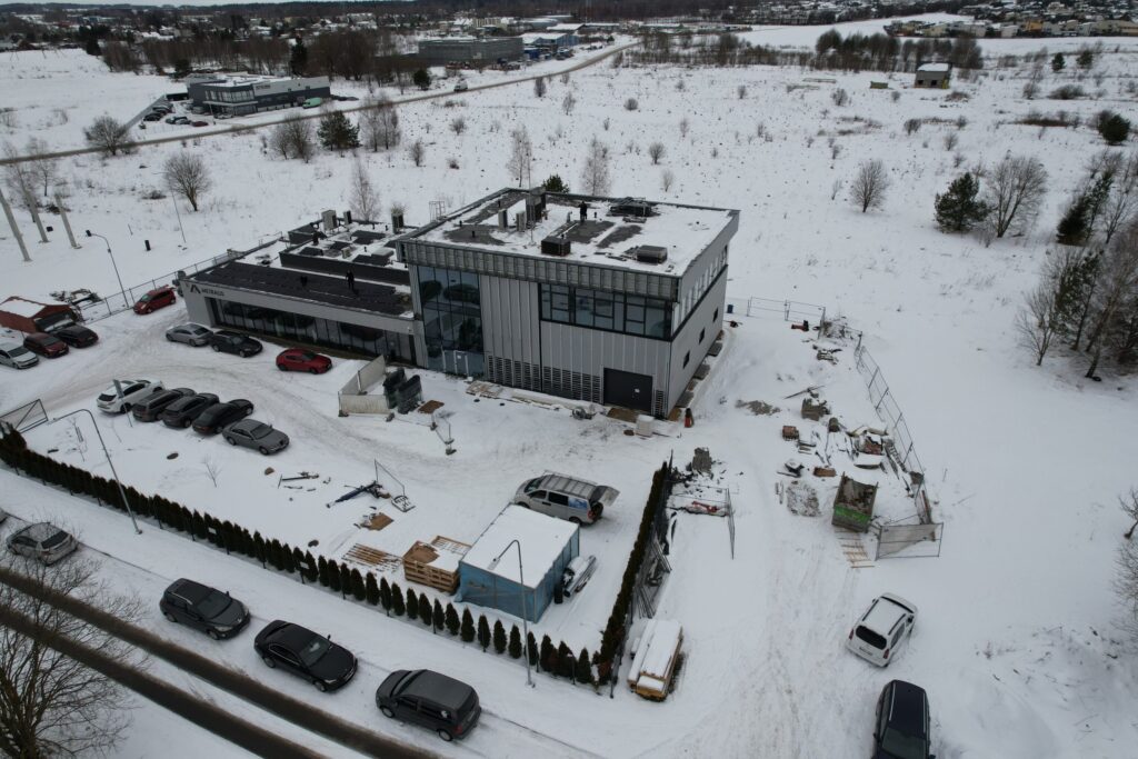 Liubčios g. 8 priestatas (Liubčios g. 8) - Office center - construction photos
