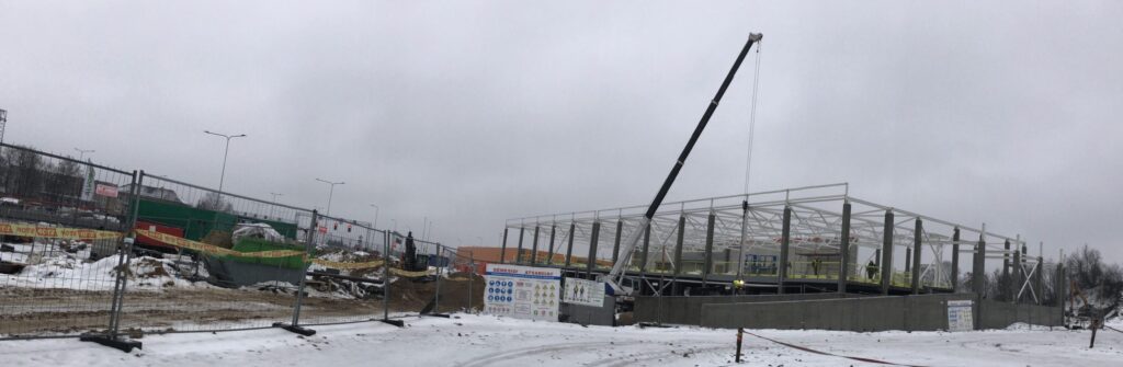 LIDL Liepkalnio g. 102A (Liepkalnio g. 102A) - Food store - construction photos