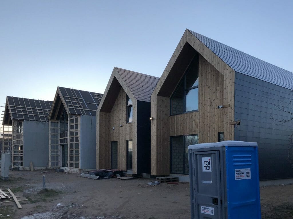 Kolektyvo g. 280-282 (Kolektyvo g. 280-282) - Row housing - construction photos