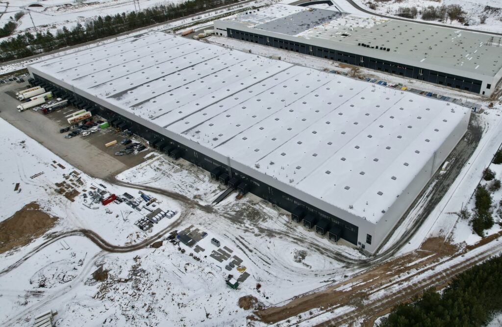 J55 logistikos centras 2 etapas (Jočionių g. 55) - Warehouse / Distribution center - construction photos