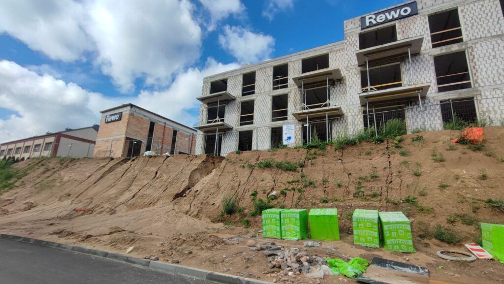 MO Garden 1 etapas (sublokuoti namai) (Mozūriškių g. 188, 200, 202, 204, 206, 208, 210, 212, 222, 224, 226, 228) - Row housing - construction photos