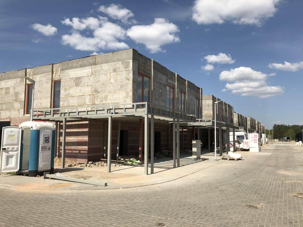 Vilniaus vakarai (Sidaronių g.) - Multi apartment - construction photos